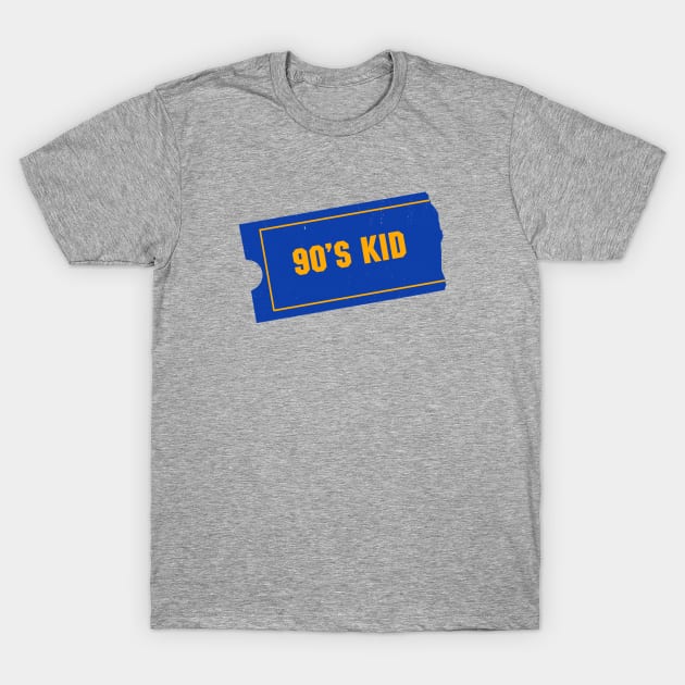 90's Kid - Blockbuster video logo T-Shirt by BodinStreet